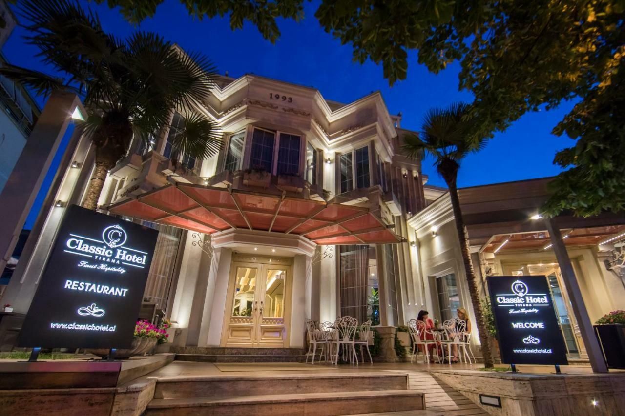 Classic Hotel Тирана Екстер'єр фото
